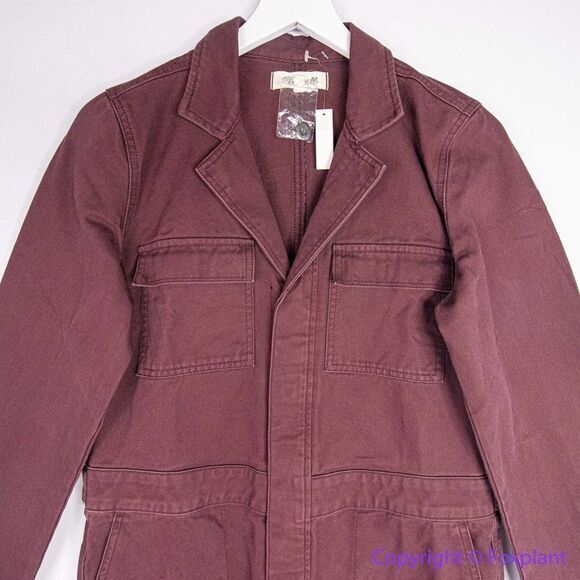 NEW Madewell Petite Warm-Brushed Signature Coverall Jumpsuit, Petite XS - Picture 4 of 16